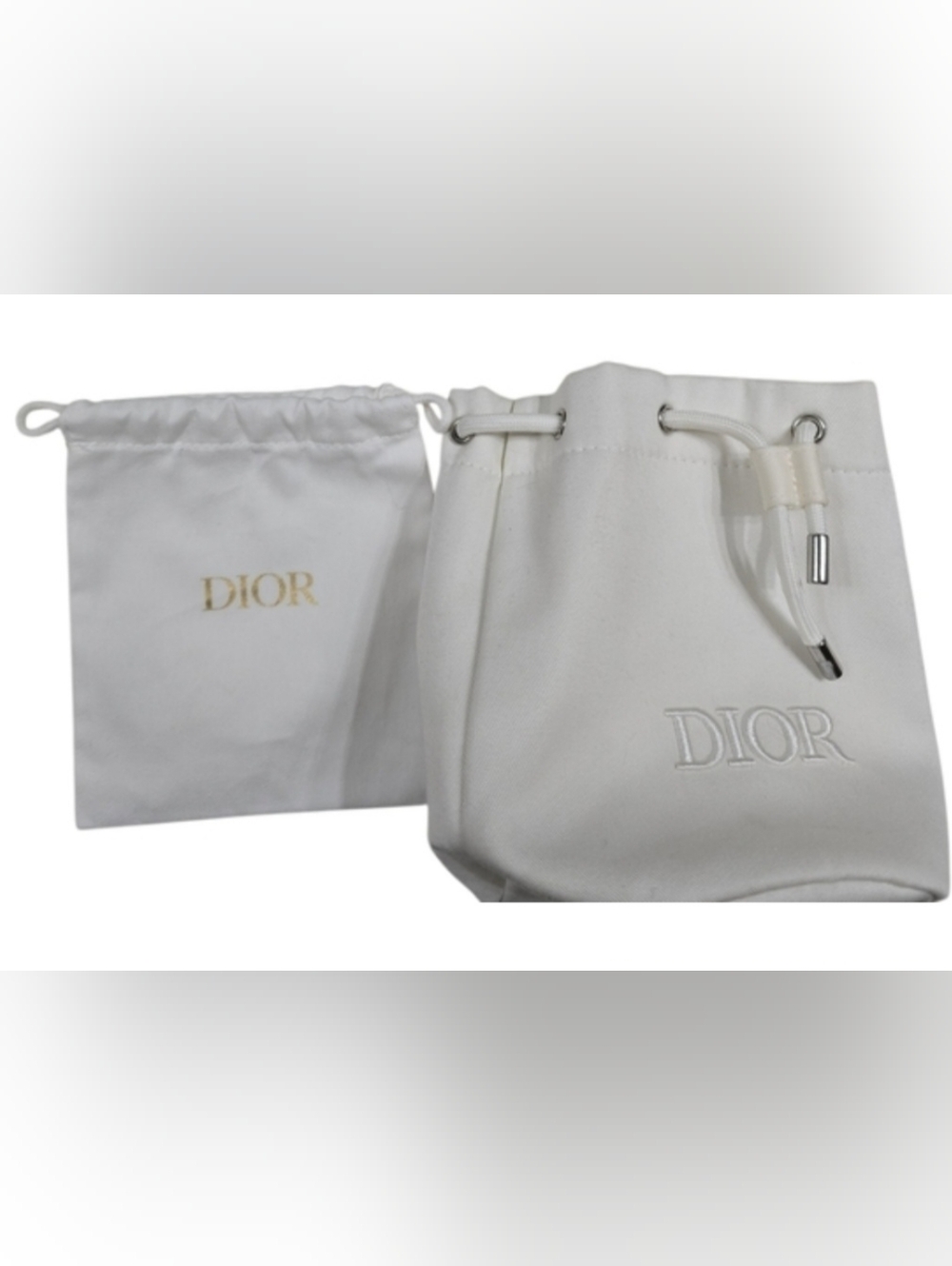 BUNDLE-Dior And Chanel Box And Pouch & Dior Makeup Mirror 10 Piece Beauty Bundle